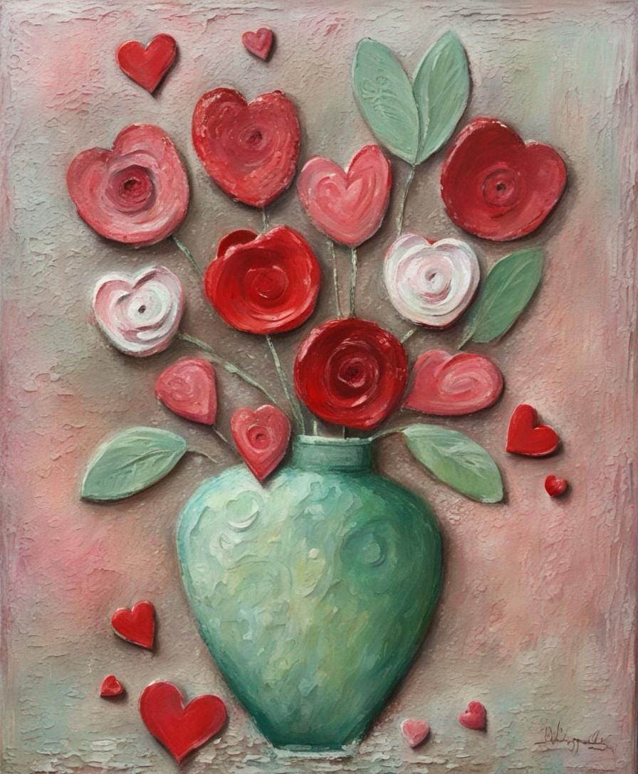 Romantic Embrace Decoupage Tissue Paper
