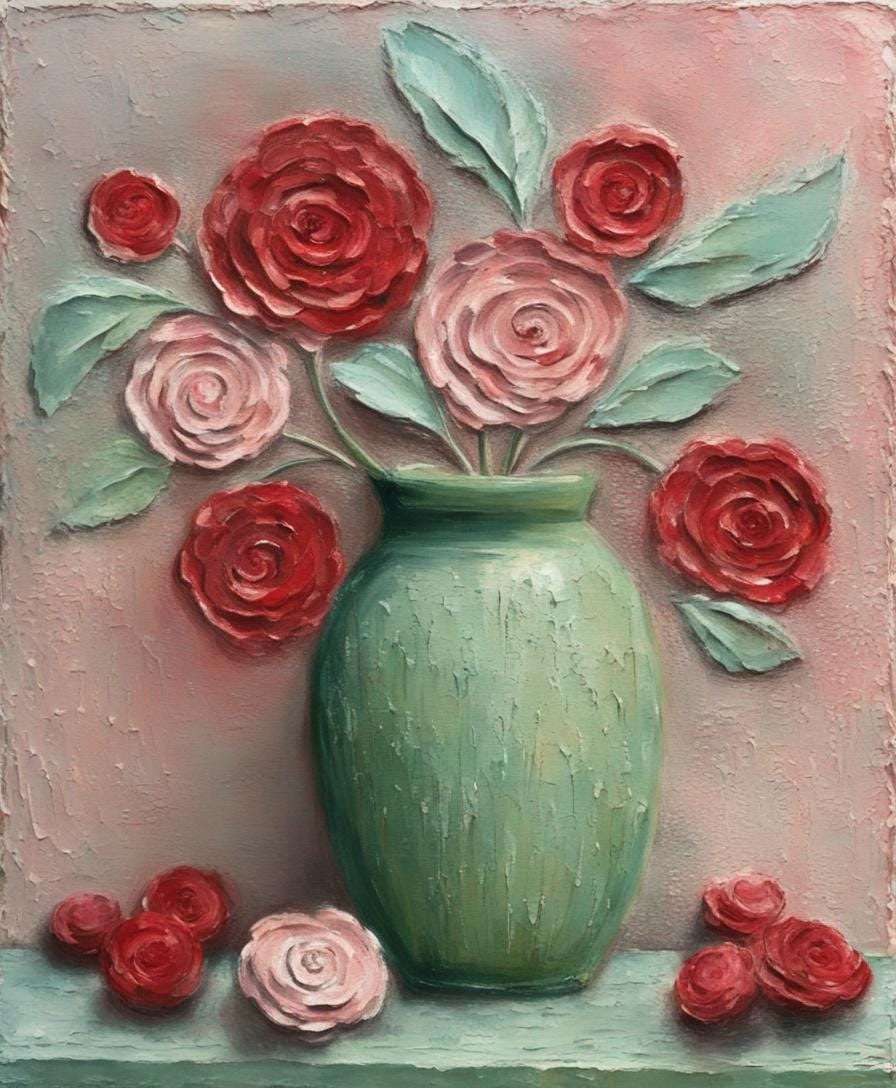 Romantic Embrace Decoupage Tissue Paper