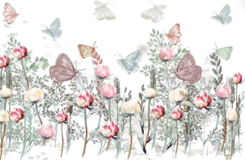 Peony Fields Hokus Pokus Image Transfer
