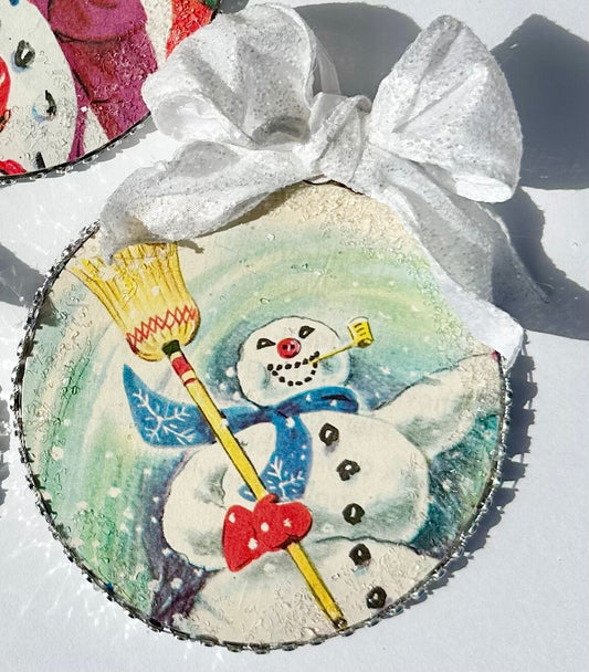 Choice of Little Golden Book Frosty Christmas Ornament